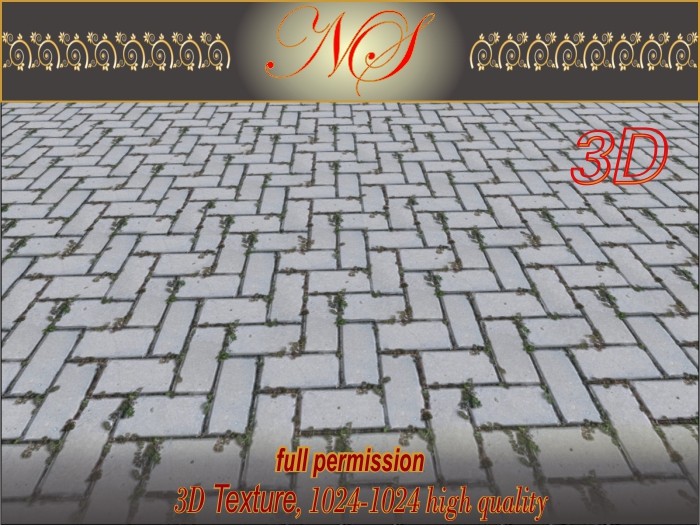 N_s 3d texture pavers  P_005