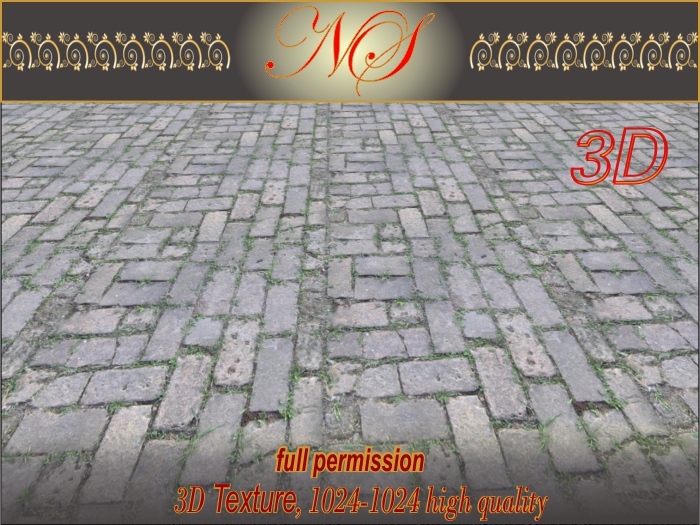 N_s 3d texture pavers  P_006