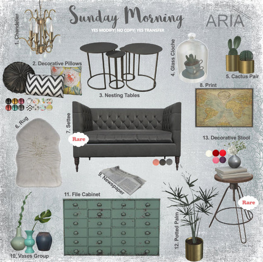 ARIA - Sunday Morning Sette - RARE