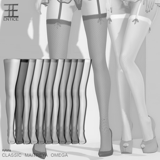 Entice - Pillowtalk Nylons - Omega/Maitreya/Classic DEMO