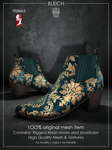 Bleich - Mesh Viola - Petroleum