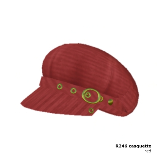 R246 casquette (red)