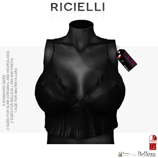 Ricielli - Lily Minitop / Black