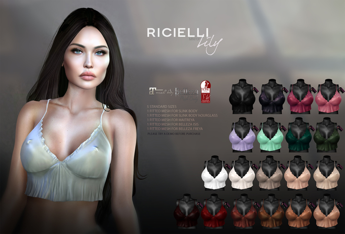 Ricielli - Lily Minitop / FATPACK (rezz)