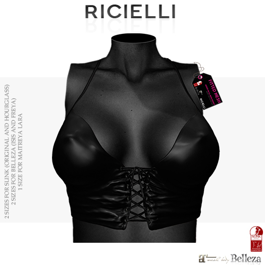 Ricielli - Keek Minitop /Black