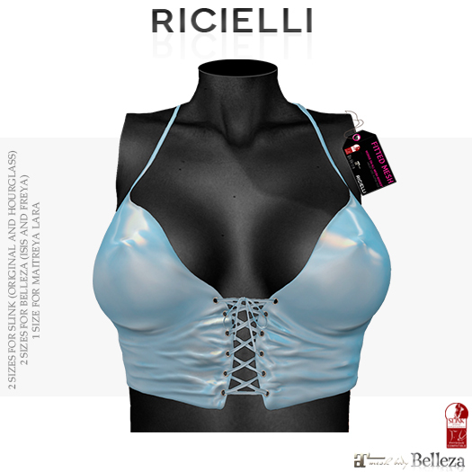 Ricielli - Keek Minitop /Sky Blue