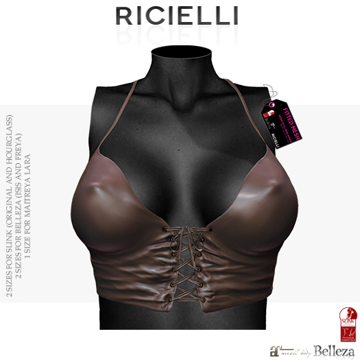 Ricielli - Keek Minitop /Taupe
