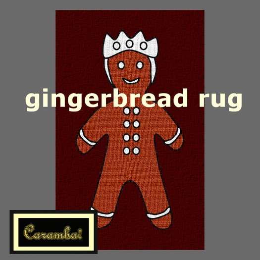 gingerbread rug
