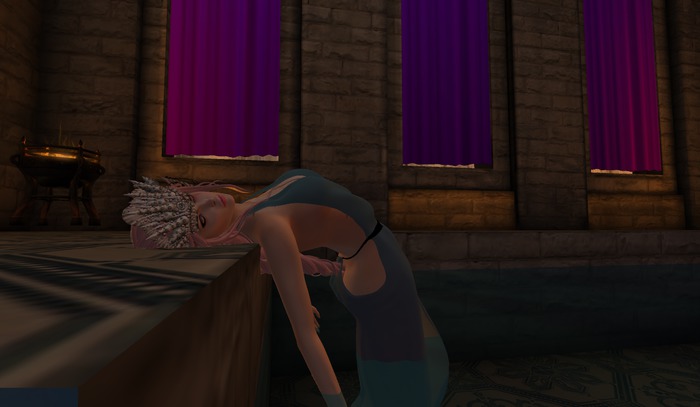 Angelcakes Backless dress Green