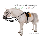 Bridle & Saddle for WHMD (orange)