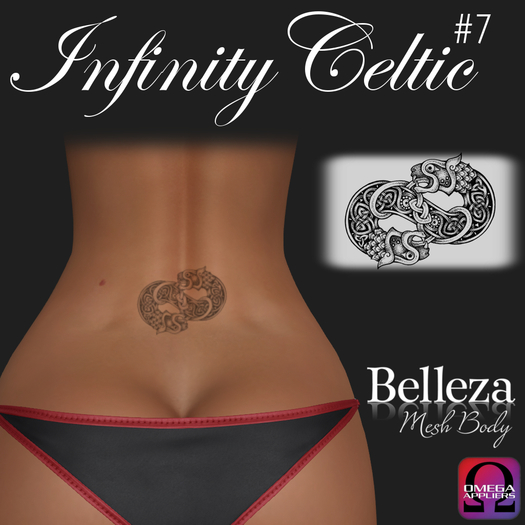 Infinity symbol tattoo 7 celtic back