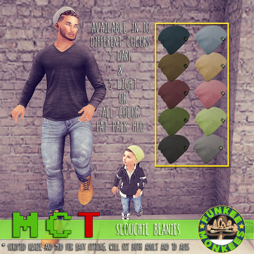 -{fM}- Slouchie Beanie [L&D] [wear me]
