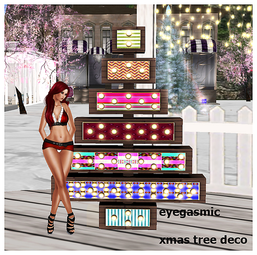 [EYEGASMIC] XMAS TREE DECO