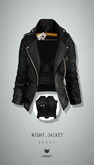 -Pixicat- Night.Jacket (Black)