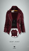 -Pixicat- Night Jacket (Red)