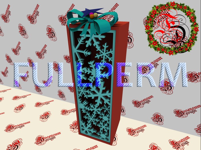 Frosensum ~ Christmas Gift Box [Snoflake Box] FULLPERM