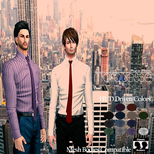 [Marquesse] Jeremiah Shirt w Tie