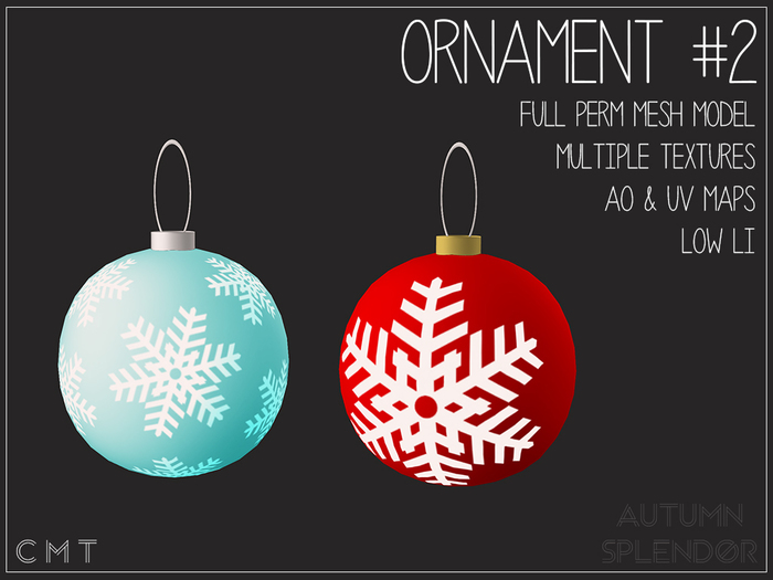 ::AS:: Full Perm Ornament #2