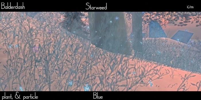 Balderdash - Starweed - Blue (wear/add to open!)