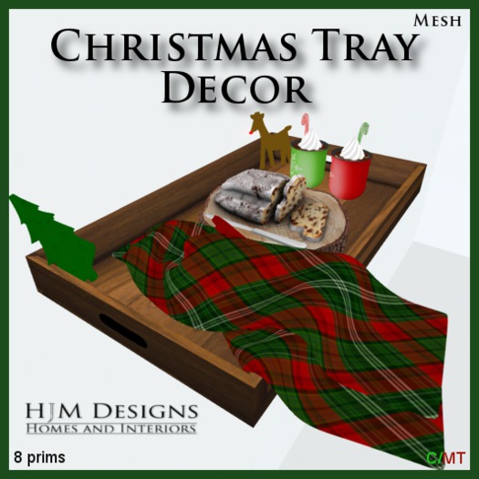 Christmas Tray Decor
