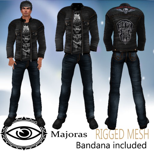 Majoras Biker For Life Outfit