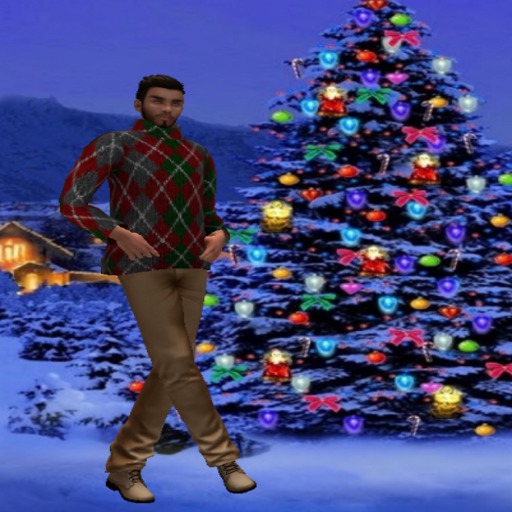 NA Mens Xmas TurtleNeck Sweater