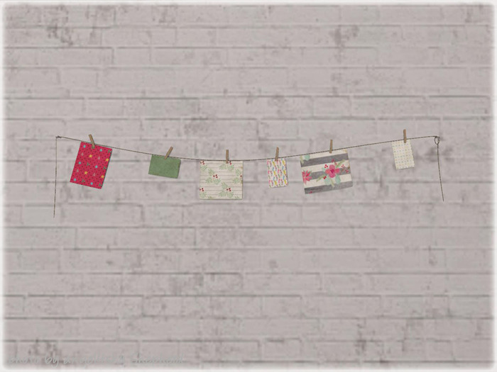 tarte. holiday card garland