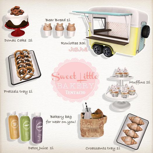 Sweet little bakery. Roulottee RARE