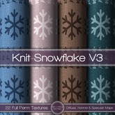{L} Knit-Snowflake V3
