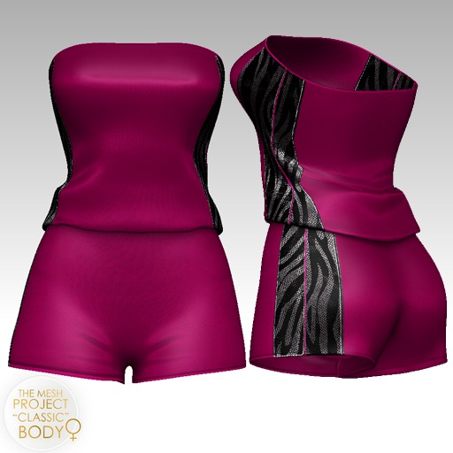 {TH} Romper -Fuscia <3