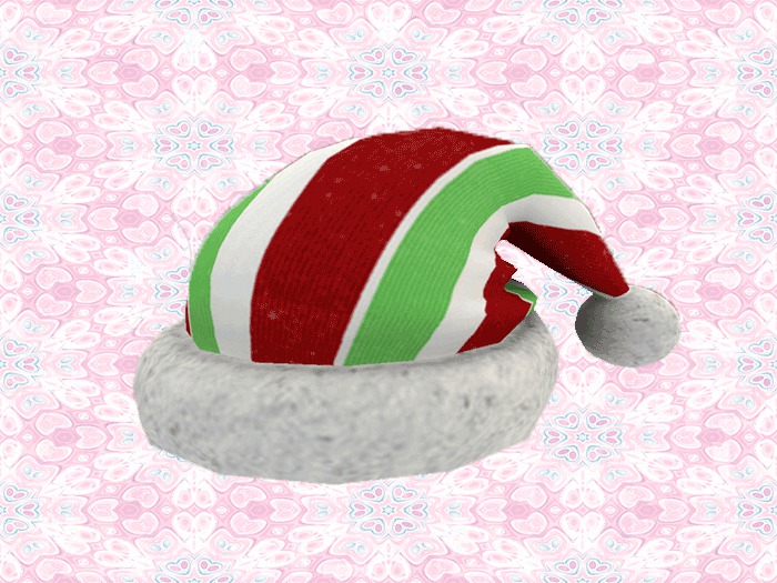 Festive Fun - Candy Cane Santa Hat