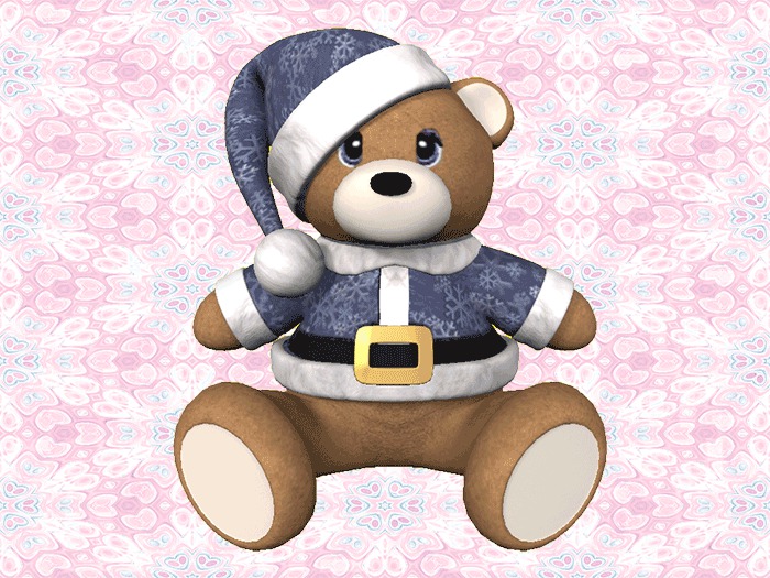 Festive Fun - A Winters Night Huggable Bear