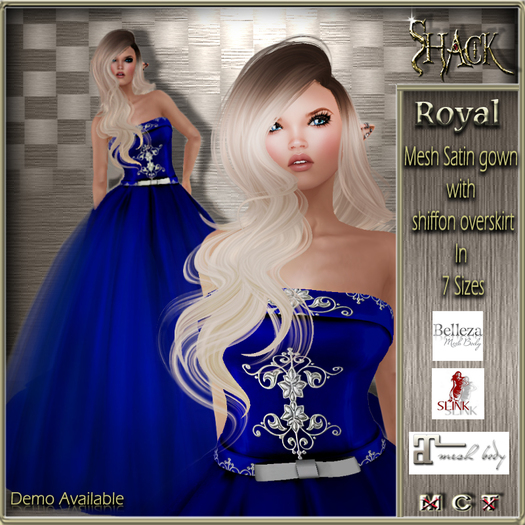 *Shack* Royal Gown Blue