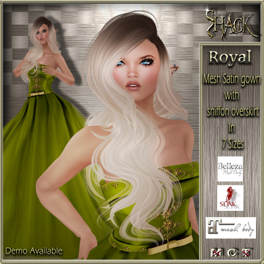 *Shack* Royal Gown Moss