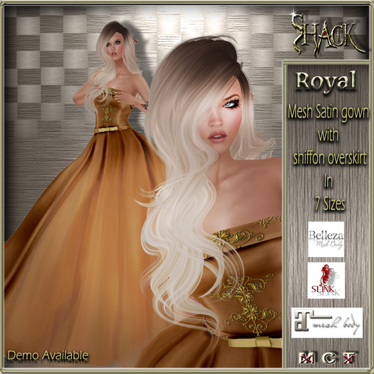 *Shack* Royal Gown Peach