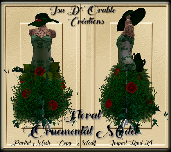 Ornemental Model - Floral BOX