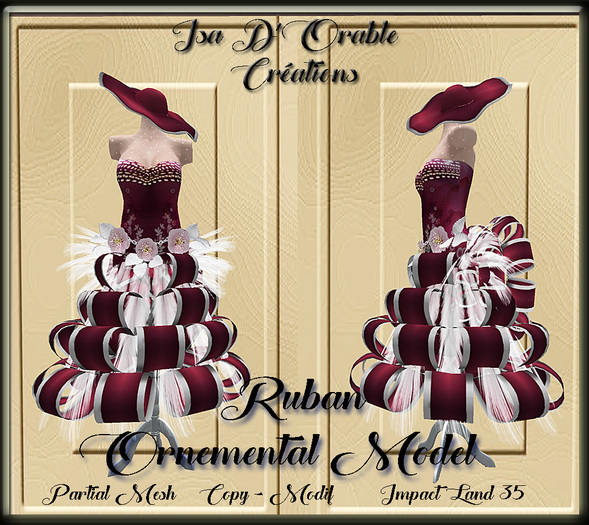 Ornemental Model - Ruban BOX