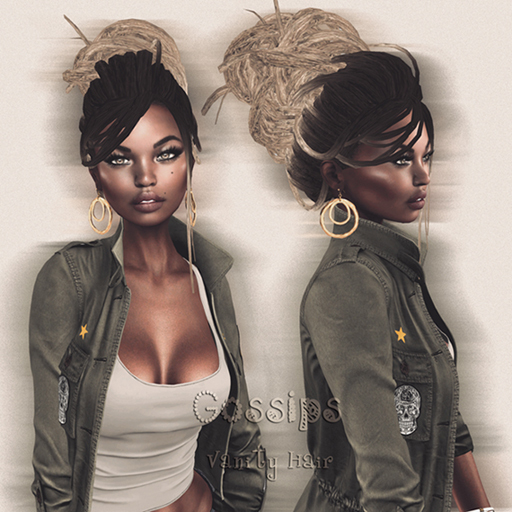 Vanity Hair::Gossips -All Blacks Pack