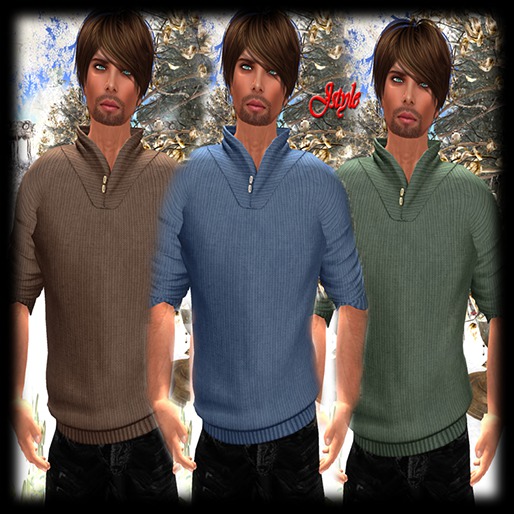 3 SWEATER MAN MESH JSTYLE