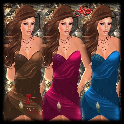 3 MESH DRESS-CLASSIC-MAITREYA-SLINK-BELLEZA JSTYLE