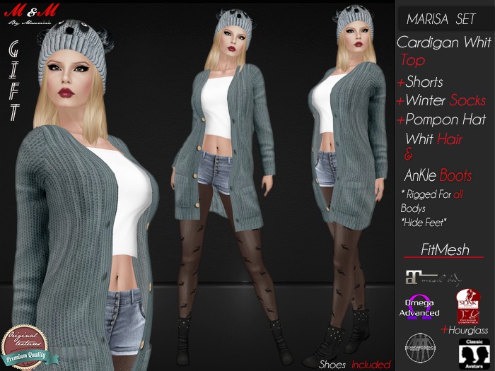 M&M*Marisa Set * FITMESH
