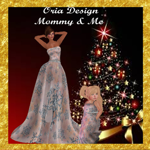 Oria Design - Snow Dress Peach