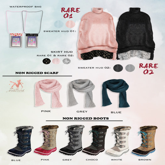 *Tentacio* Is snowing Sweater RARE 02. Size XS. RARE