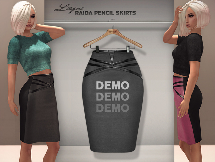 *League* Raida Skirt -DEMO