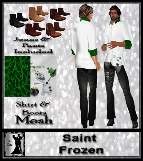 Mens St. Patrick's Day Frozen