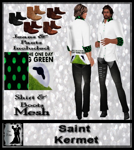 Mens St. Patrick's Day Kermet
