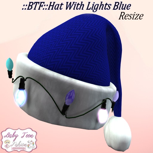 ::BTF::Hat With Lights Blue
