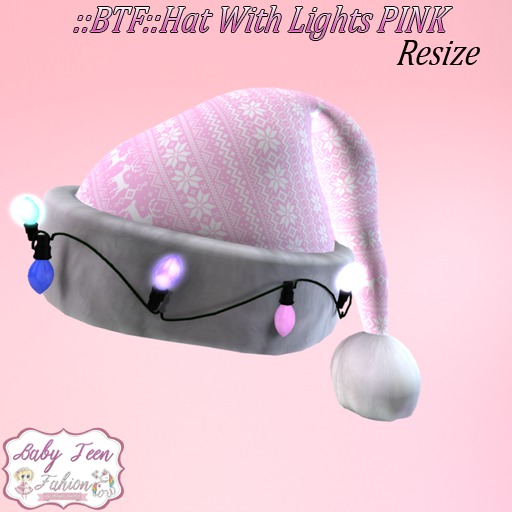 ::BTF::Hat With Lights Pink