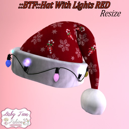 ::BTF::Hat With Lights Red