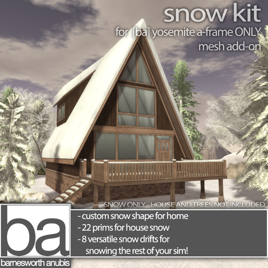 [ba] snow kit - yosemite a-frame